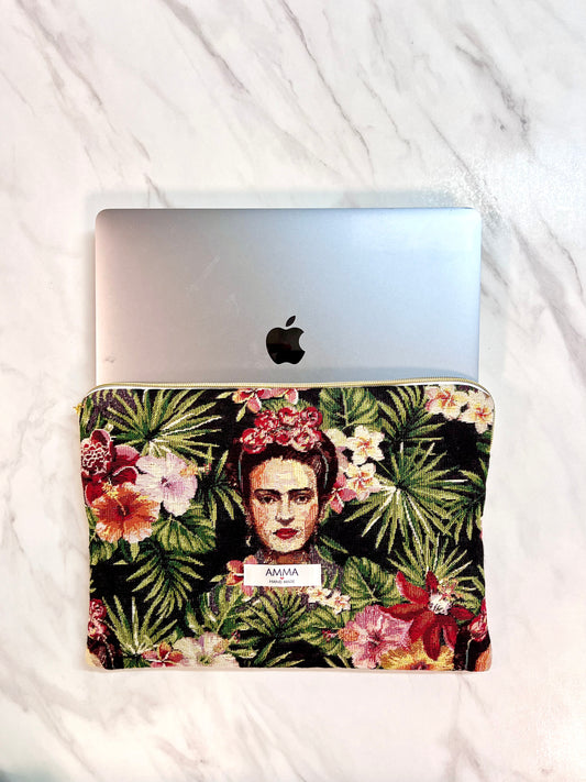 Frida Kahlo laptop sleeve