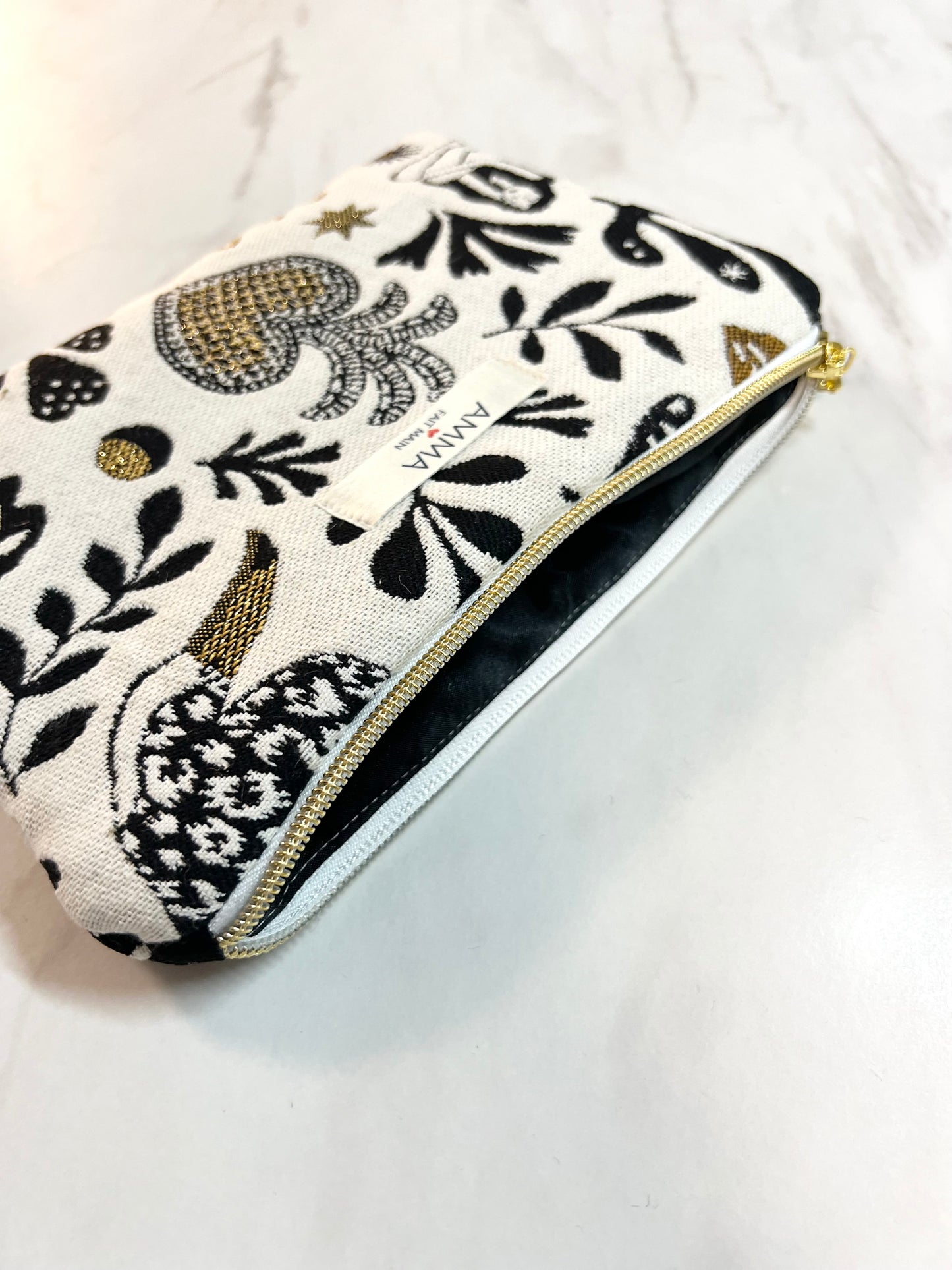 Mini Pochette Arty White