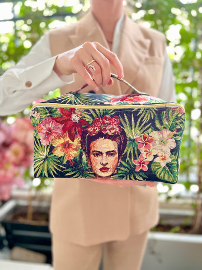 Trésor XXL toiletry bag - Frida Khalo - Flat opening